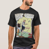 T-shirt Comic vintage classique (Devant)