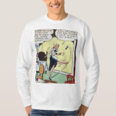 T-shirt Comic vintage classique (Devant)