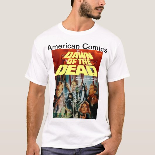 T-shirt Comics américains (Devant)