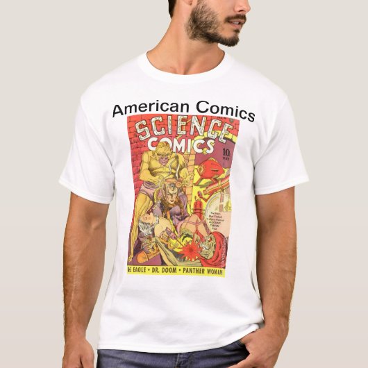T-shirt Comics américains (Devant)