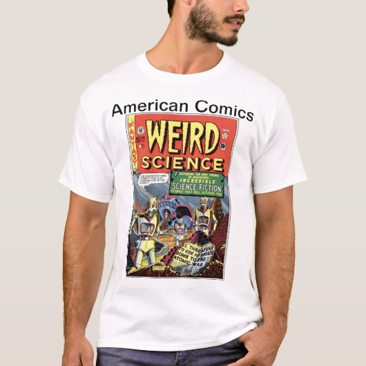 T-shirt Comics américains (Devant)