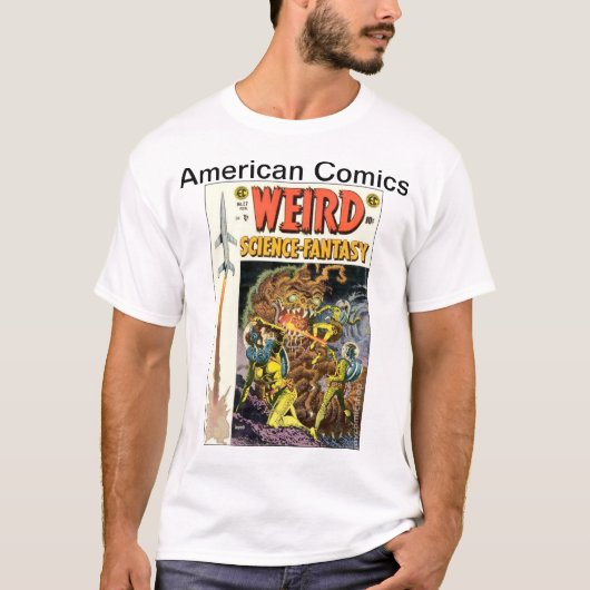 T-shirt Comics américains (Devant)