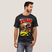 T-shirt Comics CAT-MAN des années 1940 (Devant entier)