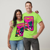 T-Shirt Comics Cosmo Cat des années 50 (Unisexe)