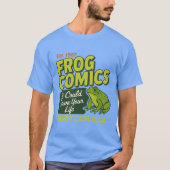 T-SHIRT COMICS FROG (Devant)