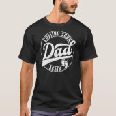 T-shirt Coming Soon again Dad retro pregnancy 2nd 3rd time (Devant)