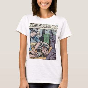 T-shirt Comique d'horreur Vintage des années 1950   Meille