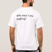 T-shirt Comique sans des plaisanteries (Dos)
