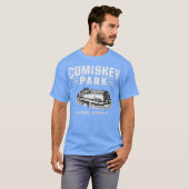 T-Shirt Comiskey Park - Chicago, IL Baseball Rétro (Devant entier)
