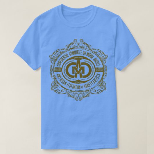 T-shirt Comité confidentiel sur les abus moraux (Design devant)