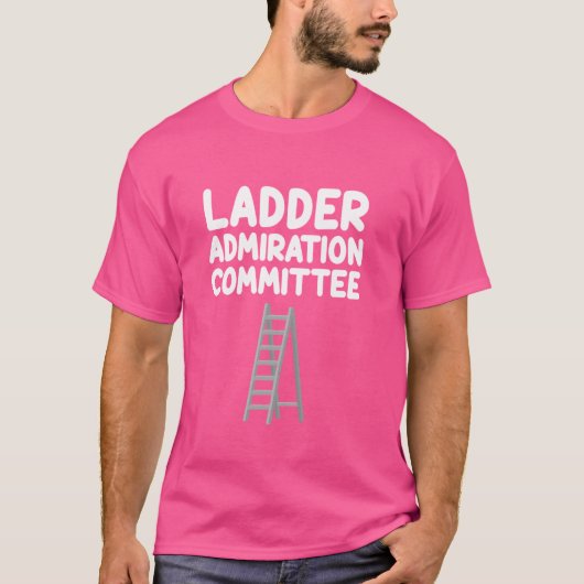 T-shirt Comité d'admiration des échelles Etapes Escalade R (Devant)