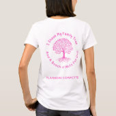 T-shirt Comité de planification - Dames (Dos)