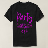T-shirt Comité de planification des partis 1 (Design devant)