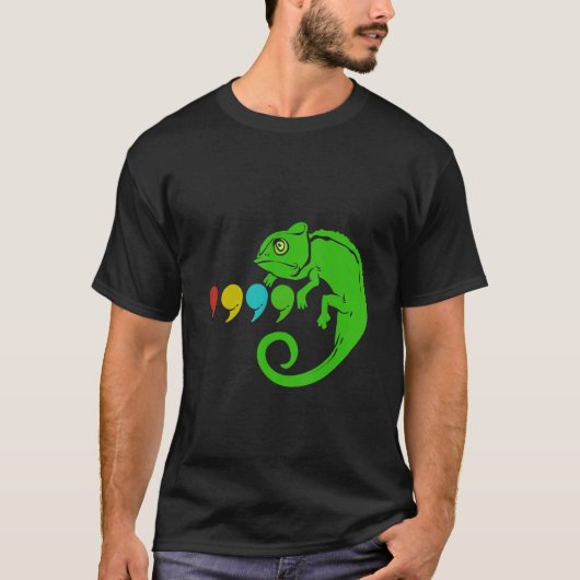 T-shirt Comma Chameleon 1 (Devant)