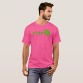 T-shirt Comma Chameleon drôle (Devant entier)