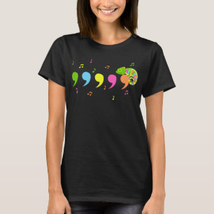 T-shirt Comma Chameleon Lizard Reptiles