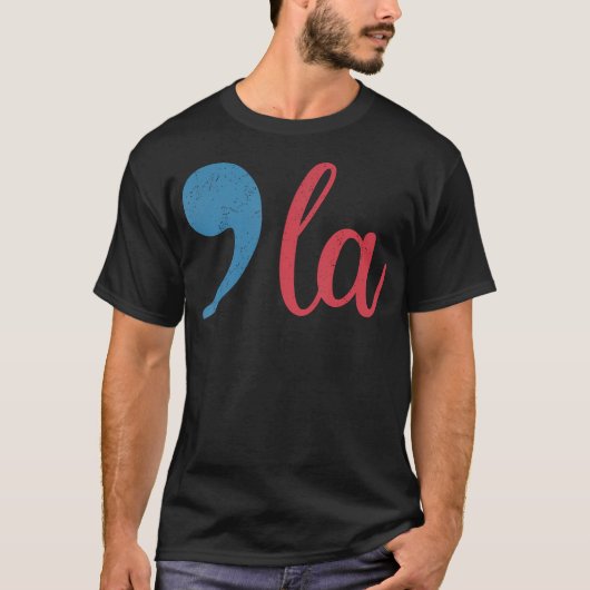 T-shirt Comma La 2024 Drôle (Devant)