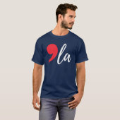 T-shirt Comma La Funny Kamala Harris 2024 (Devant entier)