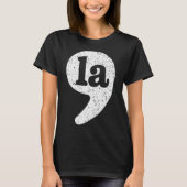 T-shirt Comma La Kamala Harris Coma La President 2024 Elec (Devant)