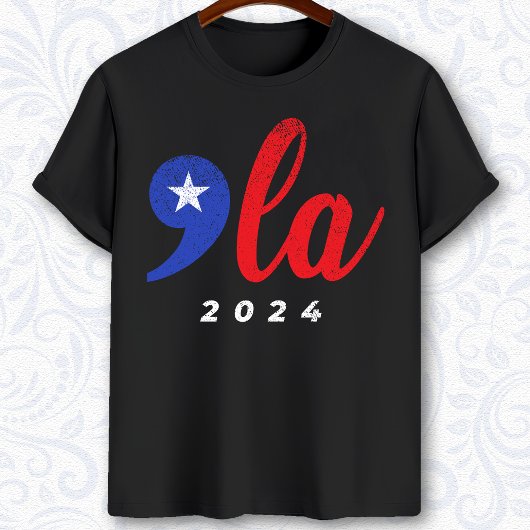 T-shirt Comma La Kamala Harris élection 2024