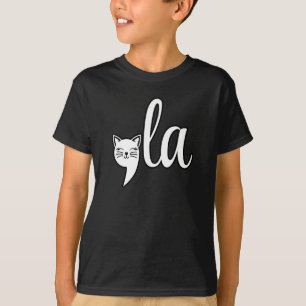 T-shirt Comma La Kamala Harris - maman chat pour Kamala