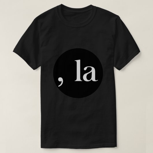 T-shirt Comma la Nouvelle (Design devant)