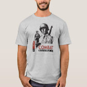T-shirt Commandant Custom de combat (Devant)