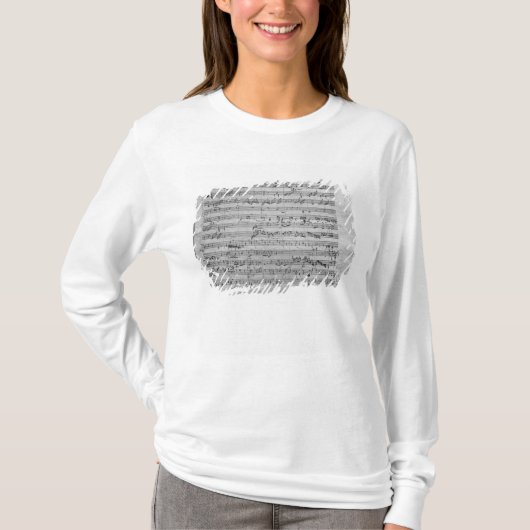 T-shirt Commandant de G pour le violon, le clavecin et le (Devant)