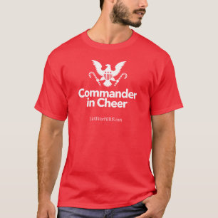 T-shirt "Commandant la pièce en t standard des hommes dan