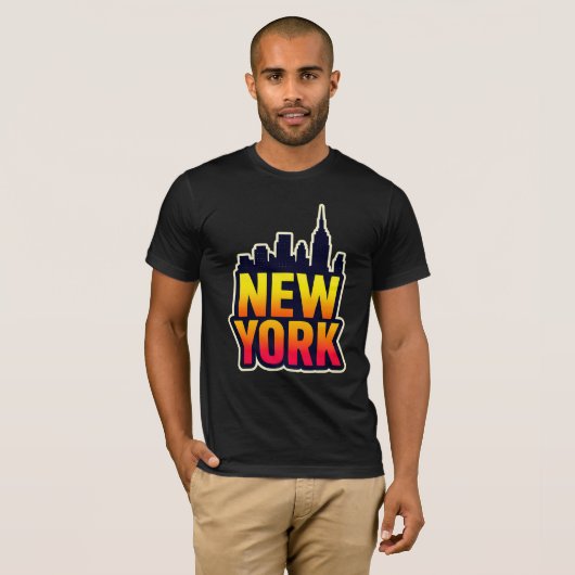 T-shirt Commandant New York (Devant entier)