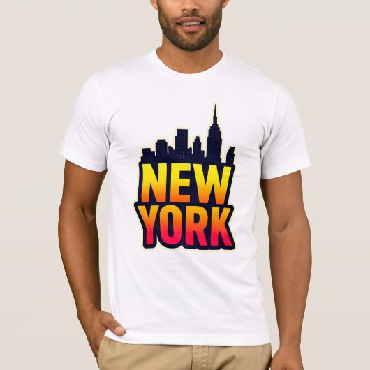 T-shirt Commandant New York (Devant)