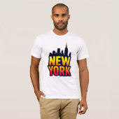 T-shirt Commandant New York (Devant entier)