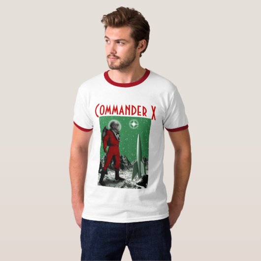 T-shirt Commandant X 01 (Devant entier)