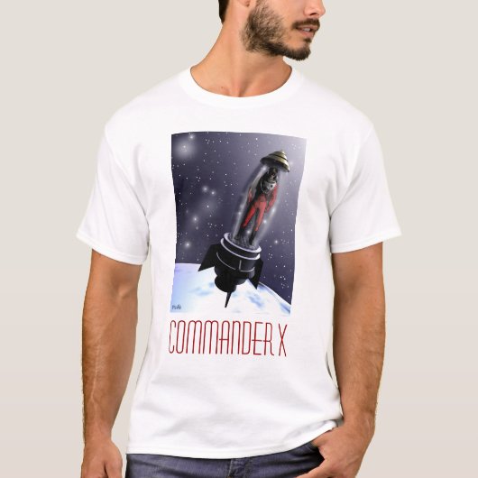 T-shirt Commandant X 02 (Devant)