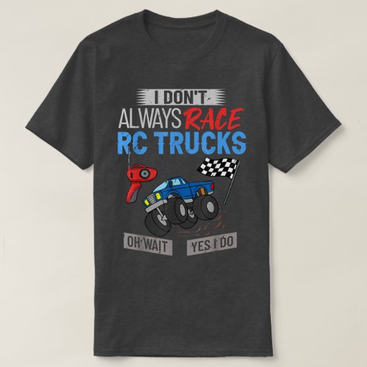 T-shirt Commande à distance Rc Truck Monster Car2379 (Design devant)