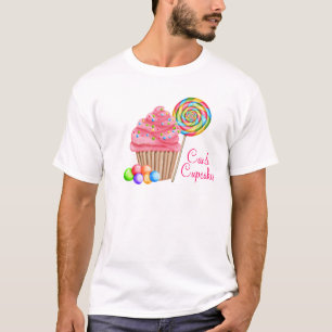 T-shirt Commande à façon pour des petits gâteaux de