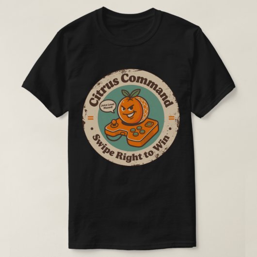 T-shirt Commande Citrus Balayer À Droite Pour Gagner Orang (Design devant)