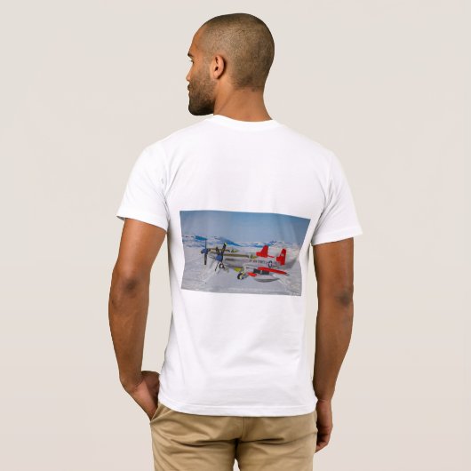 T-shirt Commande d'air F-82 d'Alaska (Dos entier)