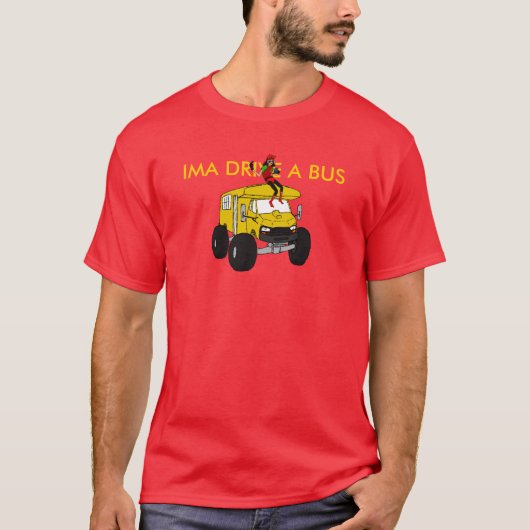 T-SHIRT COMMANDE D'IMA UN AUTOBUS (Devant)