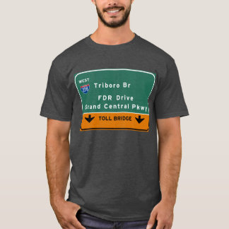 T-shirt Commande du Br FDR de NYC New York City Triboro