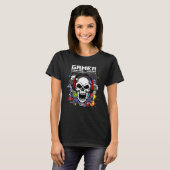 T-shirt Commande Freak Video Game Controller Console Compu (Devant entier)