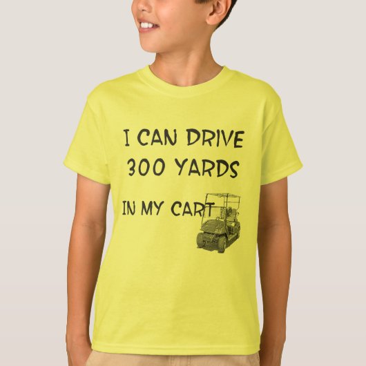 T-shirt Commande jouante au golf (Devant)