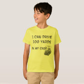 T-shirt Commande jouante au golf (Devant entier)