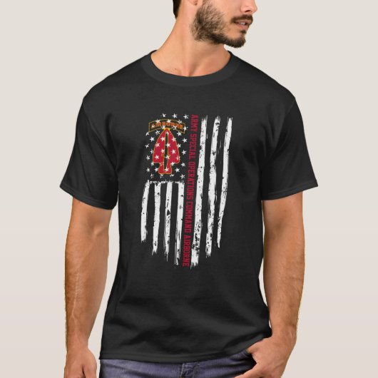 T-shirt Commandement des opérations spéciales de l'armée U (Devant)