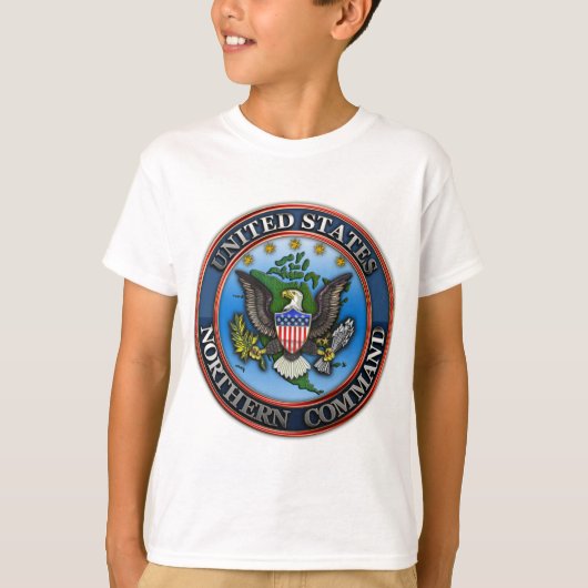 T-shirt Commandement du Nord des États-Unis (Devant)