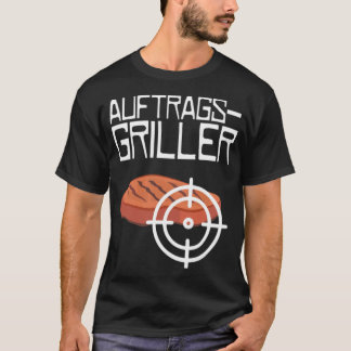 T-shirt Commander grill Chef chef barbecue chef cuisinier