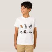 T-shirt Commandes Cat (Devant entier)