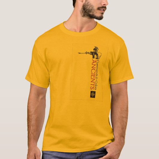 T-shirt Commandes et couleurs (Devant)