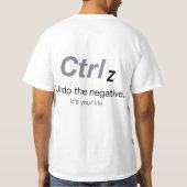 T-shirt Commandez Z (Dos)