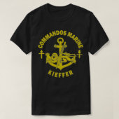 T-shirt Commandos de la Marine du Commandement des Forces  (Design devant)